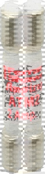 Cylindrical Fast-Acting Fuse: 2 A, 10.5 mm Dia